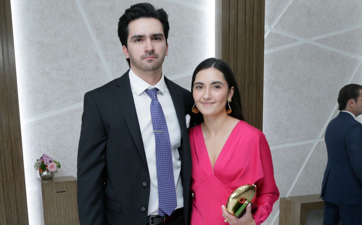 Rogelio Lozano y Fernanda Vázquez / Foto: Omar Valdez