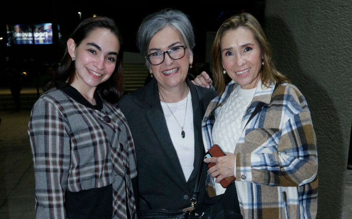 Sara Garza, Martha Treviño y Marcela Cantú / Foto: Omar Valdez