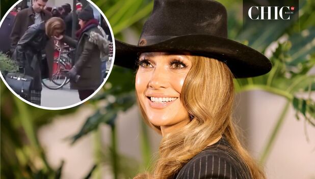 Jennifer Lopez es criticada por escupir su chicle a su asistente (Foto: Getty/X)