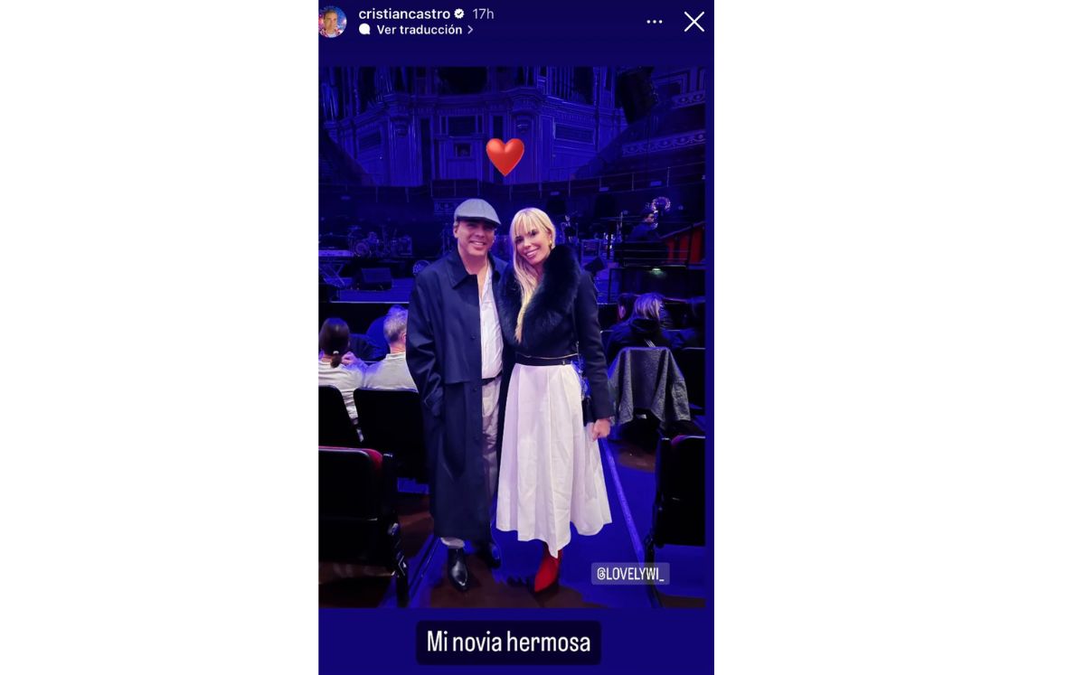 Cristian Castro: ¿Quién es Ingrid, su nueva novia y a qué se dedica? (Foto: Instagram)