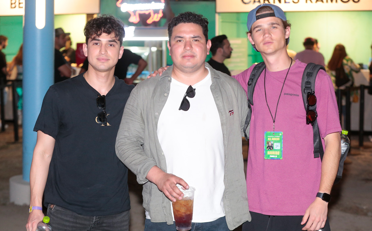 Abelardo Fuerte, Mauricio Gutiérrez y Rodrigo Padilla / Foto: Daniel Saldívar