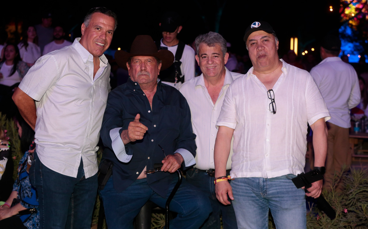Andrés Cantú, Óscar Flores, Miguel Mascareñas y Mauricio Andere / Foto: Daniel Saldívar