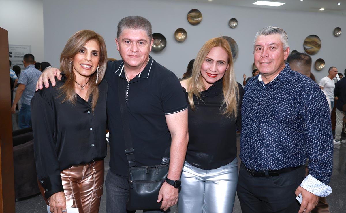Estela, José Ángel, Yazmín y Elías
