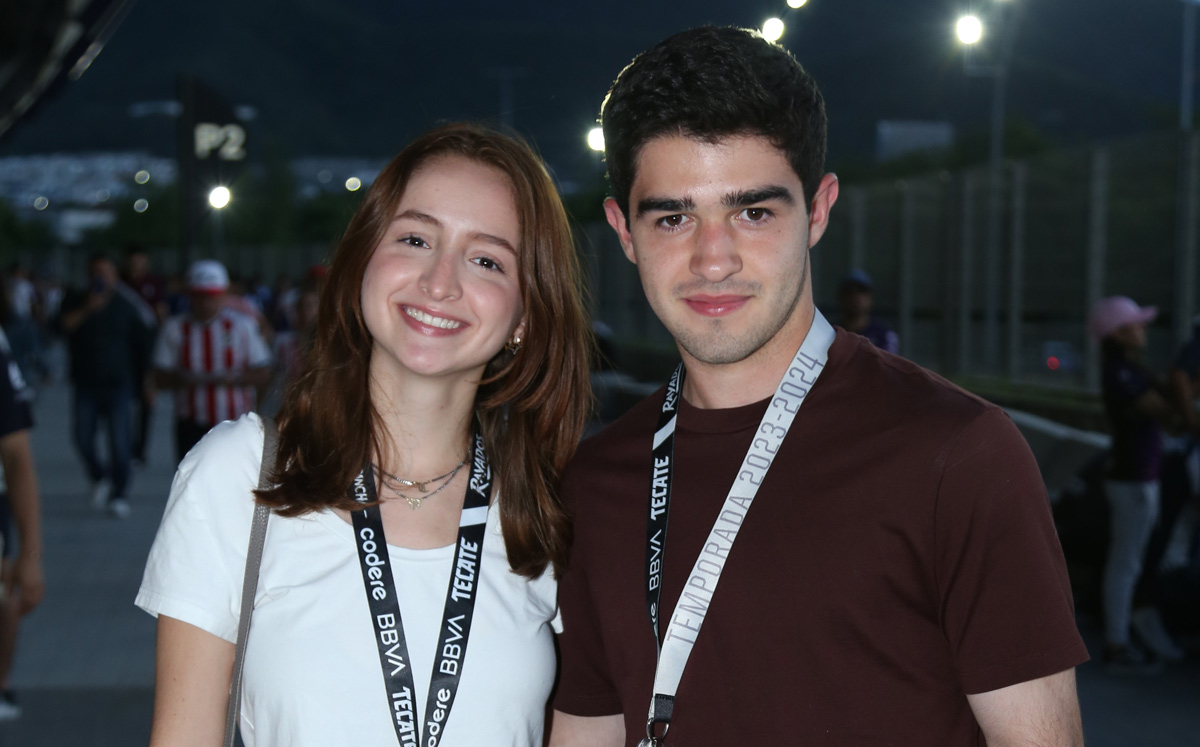 Paola Zavala y César Garza / Foto: Roberto Alvarado