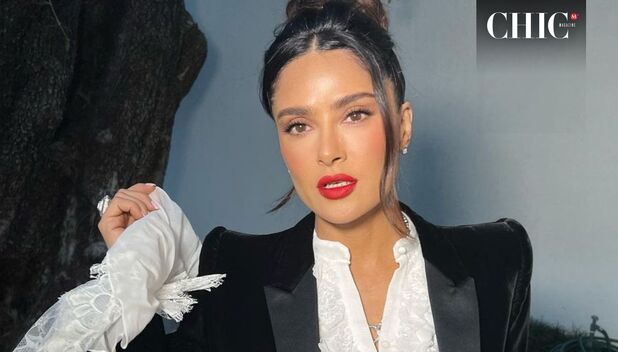 Salma Hayek cambia de género con ayuda de la inteligencia artificial (Foto: Instagram)