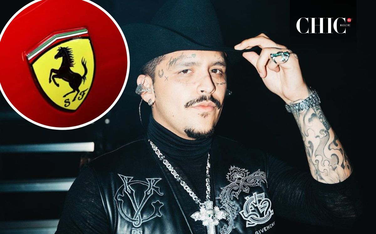 Christian Nodal presume reloj de diamantes y auto de 4 millones (Foto: Instagram Christian Nodal)