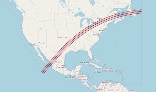 Eclipse solar total 2024: SImulador para poder verlo (Foto: Getty)