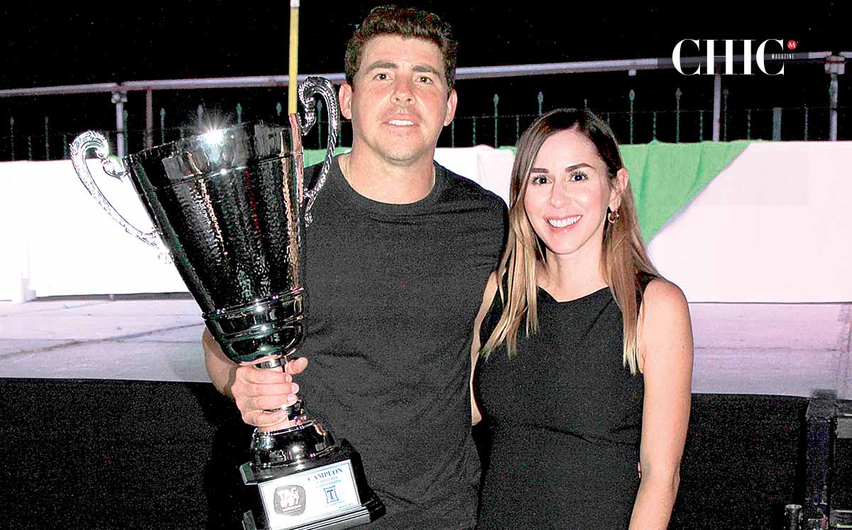 MARCELO CAZAUBON el maxímo ganador del torneo junto a KARLA CID