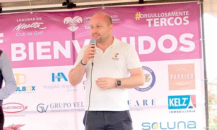 BALDOMERO LÓPEZ dio el discurso de bienvenida
