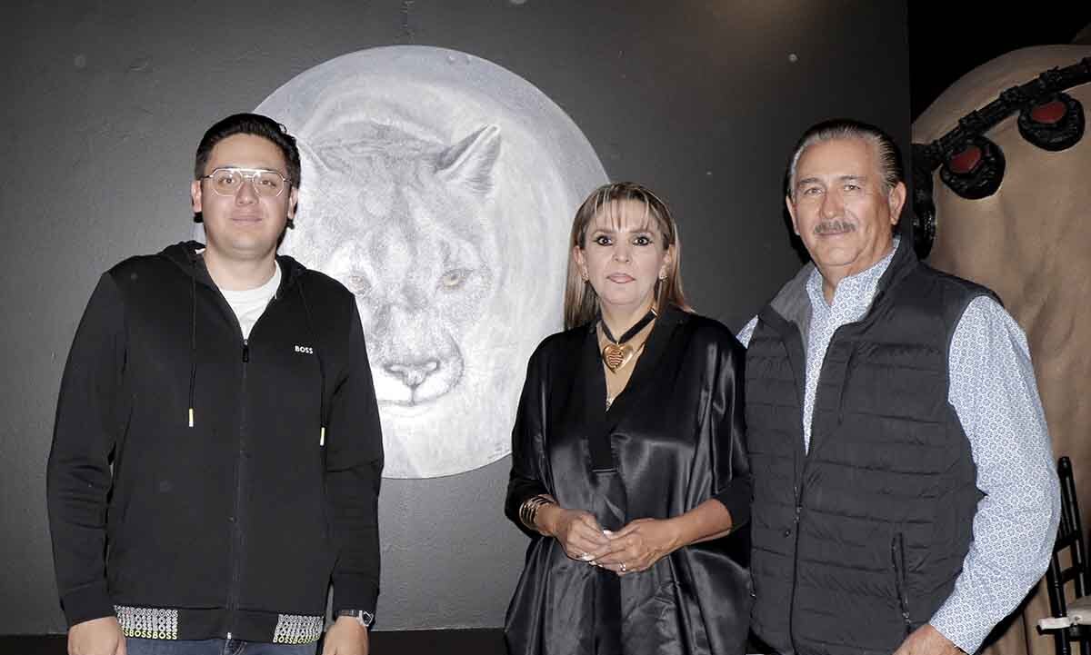 Samia Ahued, Héctor Verdín Ahued y Héctor Verdín