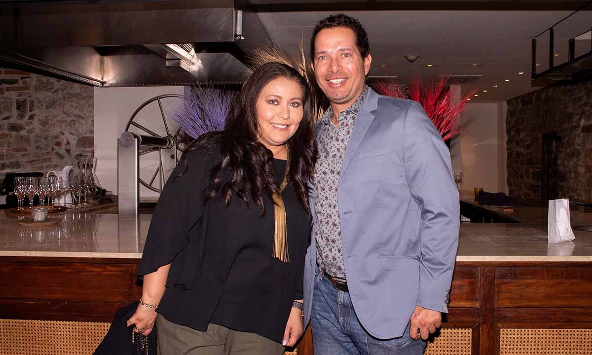 Erika González y Eduardo Solís