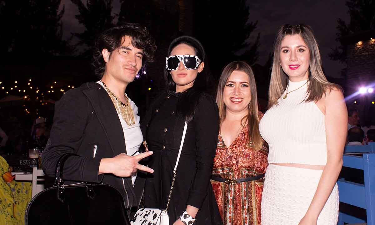 Allan Daniel, Liz Macías, Cinthia Cordona y Fer Montalvo