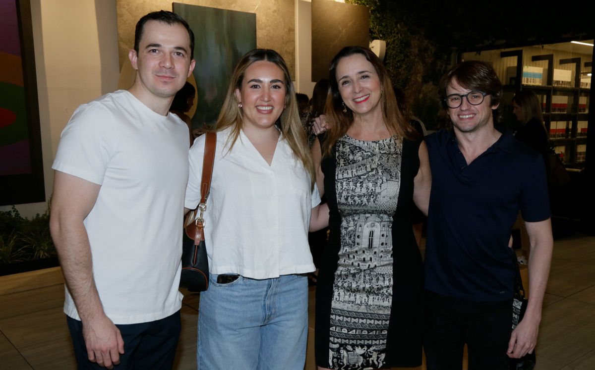 Andrés Laborín, Mia González, Elena Suárez y Diego Gutiérrez / Foto: Omar Valdez