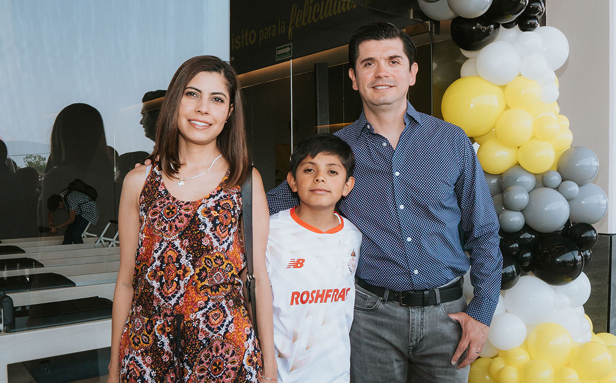 Angélica Monroy, Mario Molina y Mariano Molina