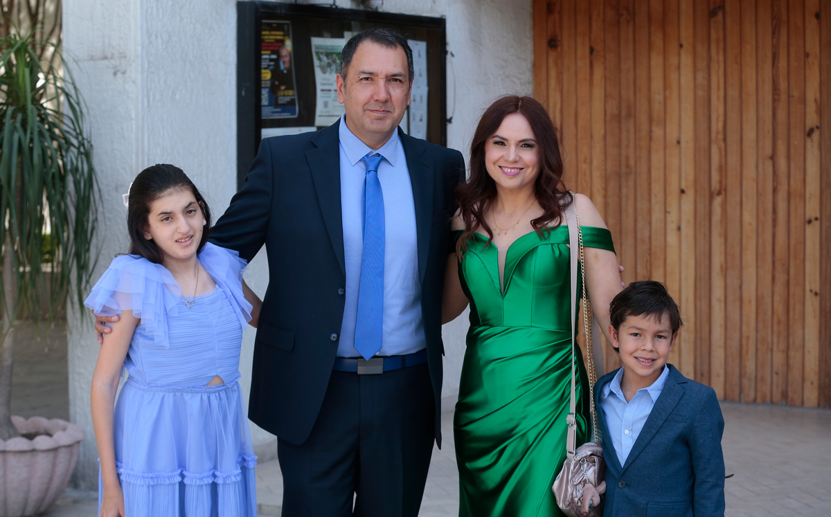Bárbara Gómez, Carlos Gómez, Miriam Guajardo y Carlos Gómez / Foto: Daniel Saldívar