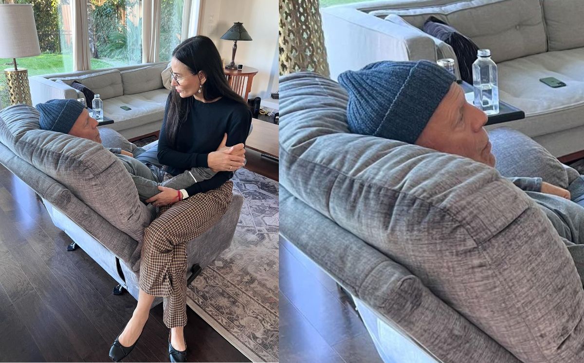 Bruce Willis aparece con mejor aspecto tras malas noticias de su salud (Instagram)
