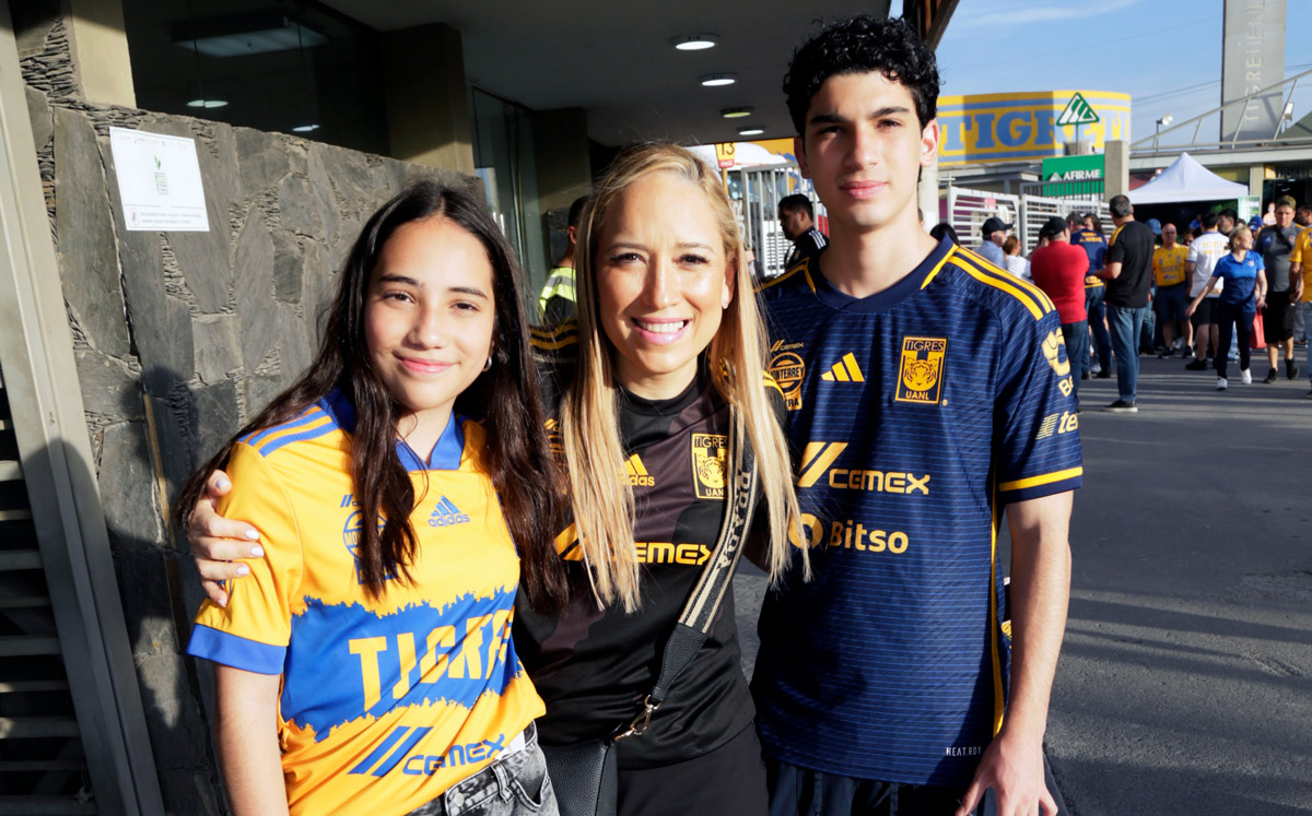 Carola García, Laura Cantú y Leonardo García / Foto: Omar Valdez