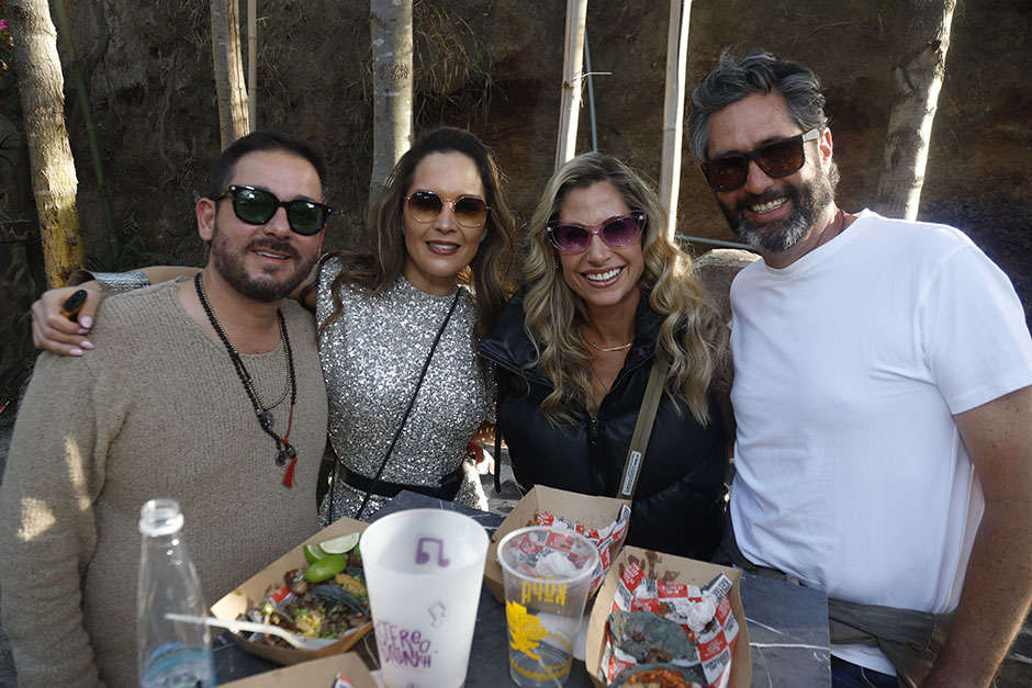 Diego Chávez, Andrea Márquez, Andrea Moreno y Juan Pablo Ochoa