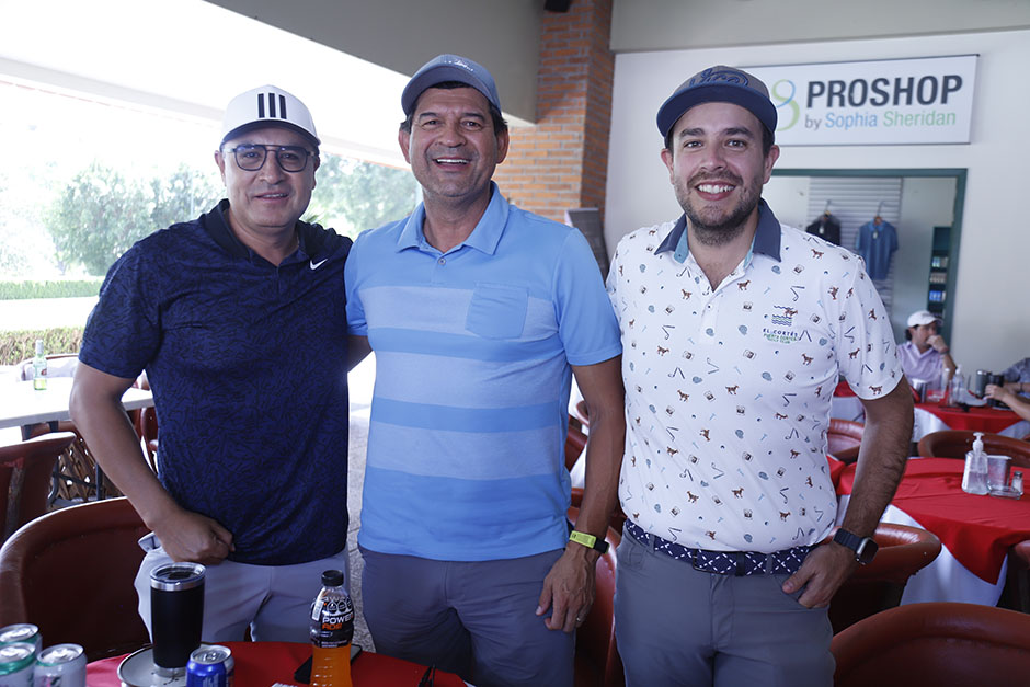 Eugenio Velasco, José Cardoso y Rodrigo Antillón