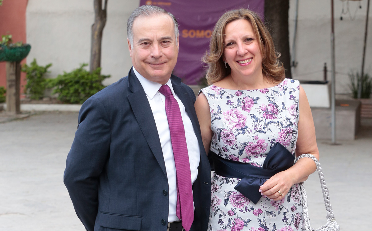 Guillermo Varela y Ana Catalina Lozano / Foto: Daniel Saldívar