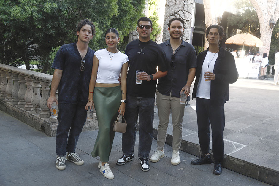 Job Hernández, Ana Pau Jiménez, José Pablo Valle, Héctor Salguero y Pedro Gutiérrez