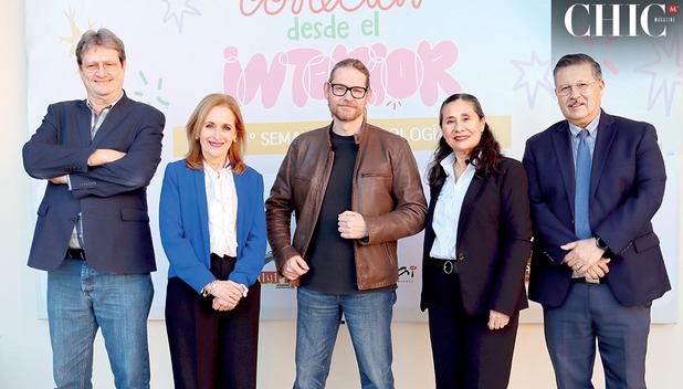 BASILIO KOT, GLORIA SEPTIÉN, JORGE CANTERO, PATRICIA PACHECO Y CARLOS GARCÍA WILLIS disfrutaron de la Semana de la Psicología
