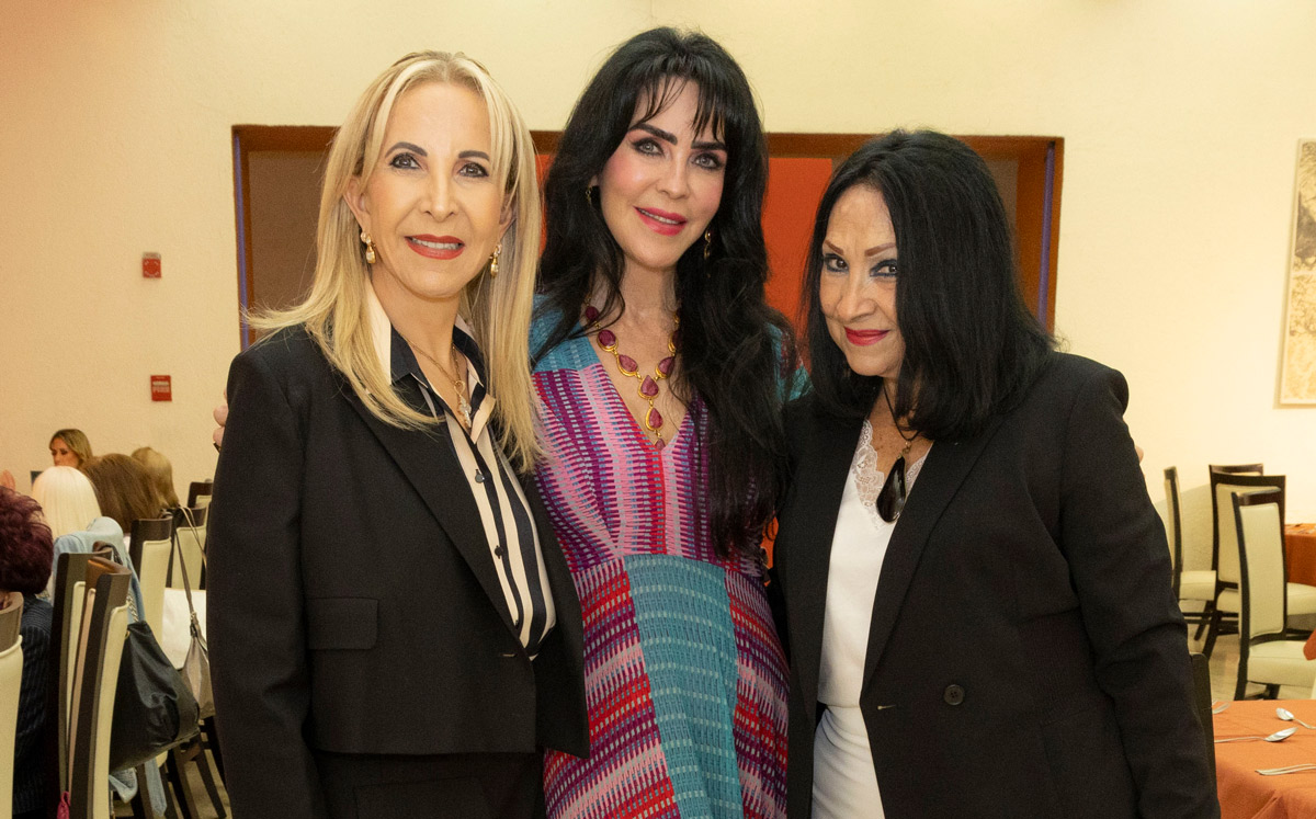 Lourdes González, Martha de Ruiz y Tere González / Foto: Omar Valdez