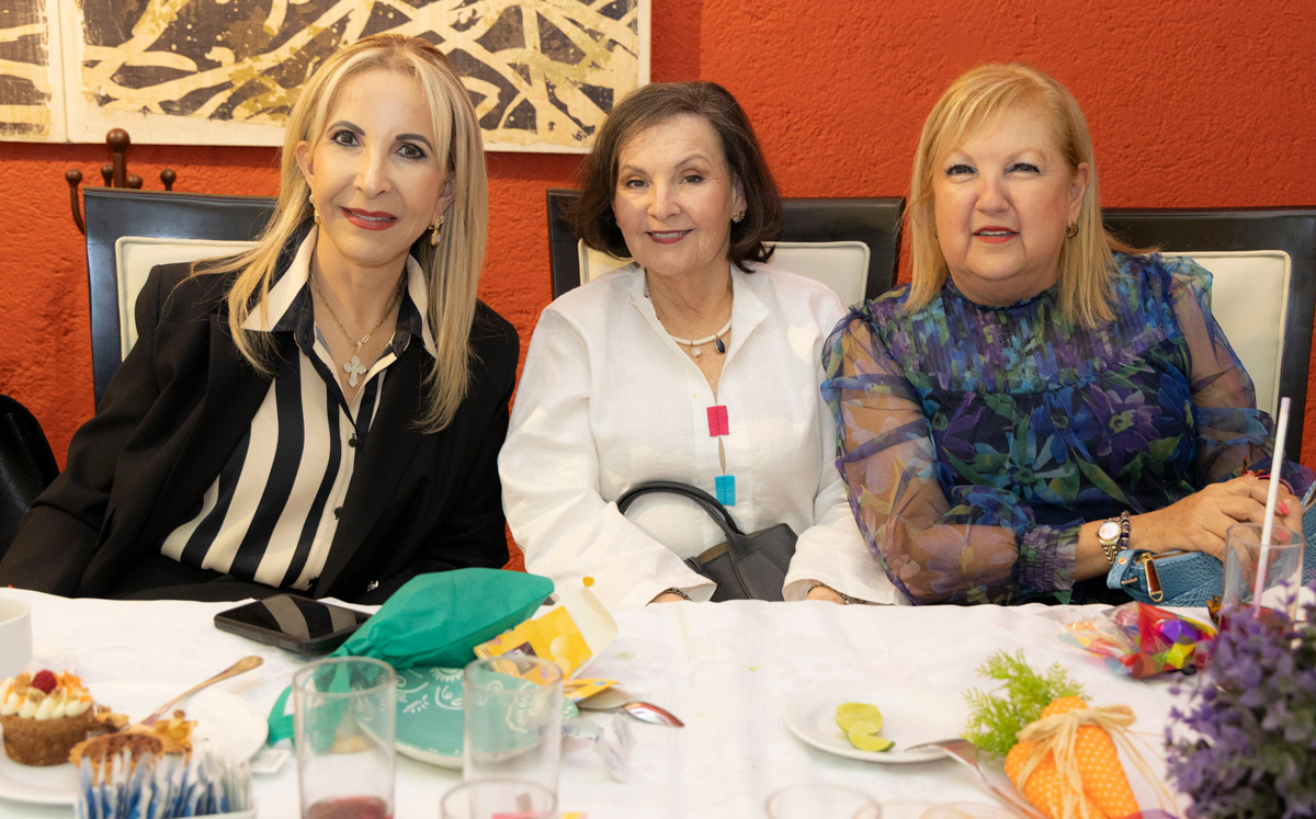 Lulú González, Linda de Ander y Delia Salinas / Foto: Omar Valdez