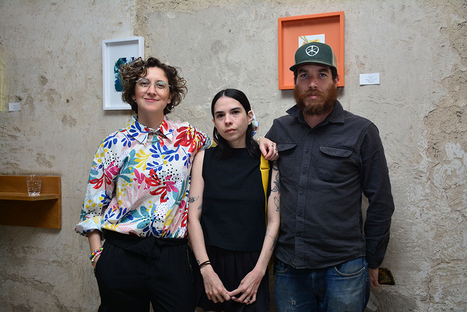 Regina Arauz, Minerva Pacheco y Alberto Moreno