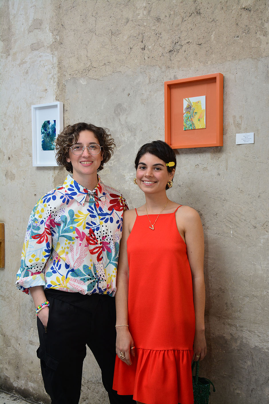 Regina Arauz y Valeria González Guerra