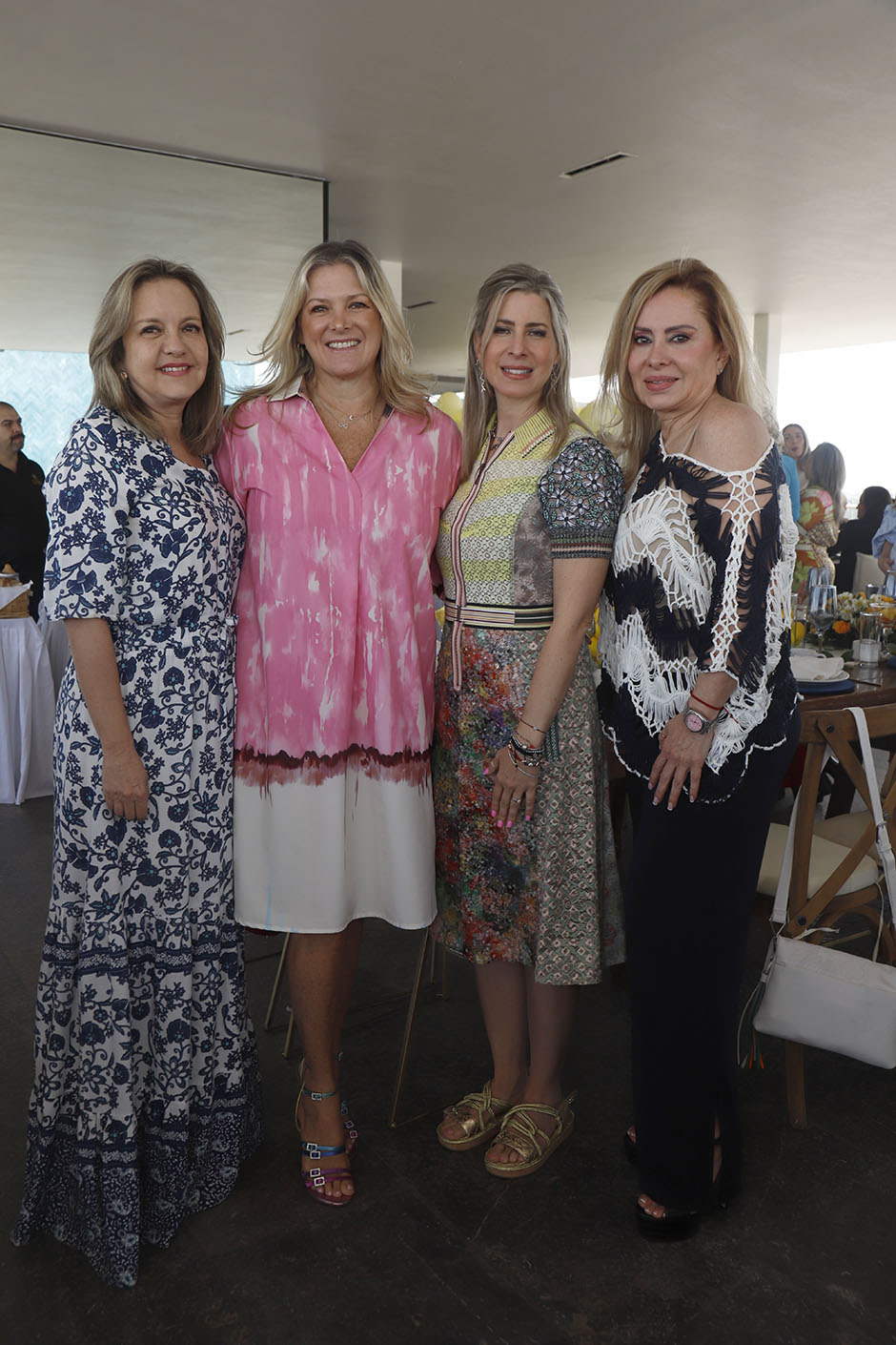 Rosy Celis, Ana Celia Arreola, Ingrid Korkowski y Lorena Briseño