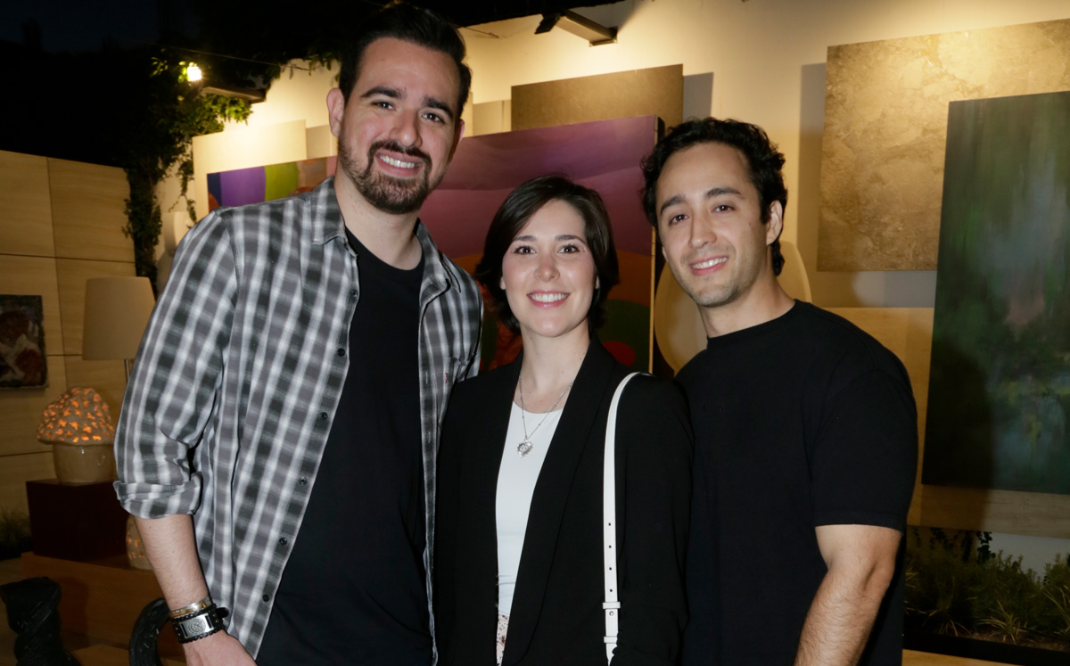 Wicho Peña, Paulina Bárcena y Guillermo Durán / Foto: Omar Valdez