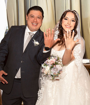 Andrea Ponce y Javier Beltrán