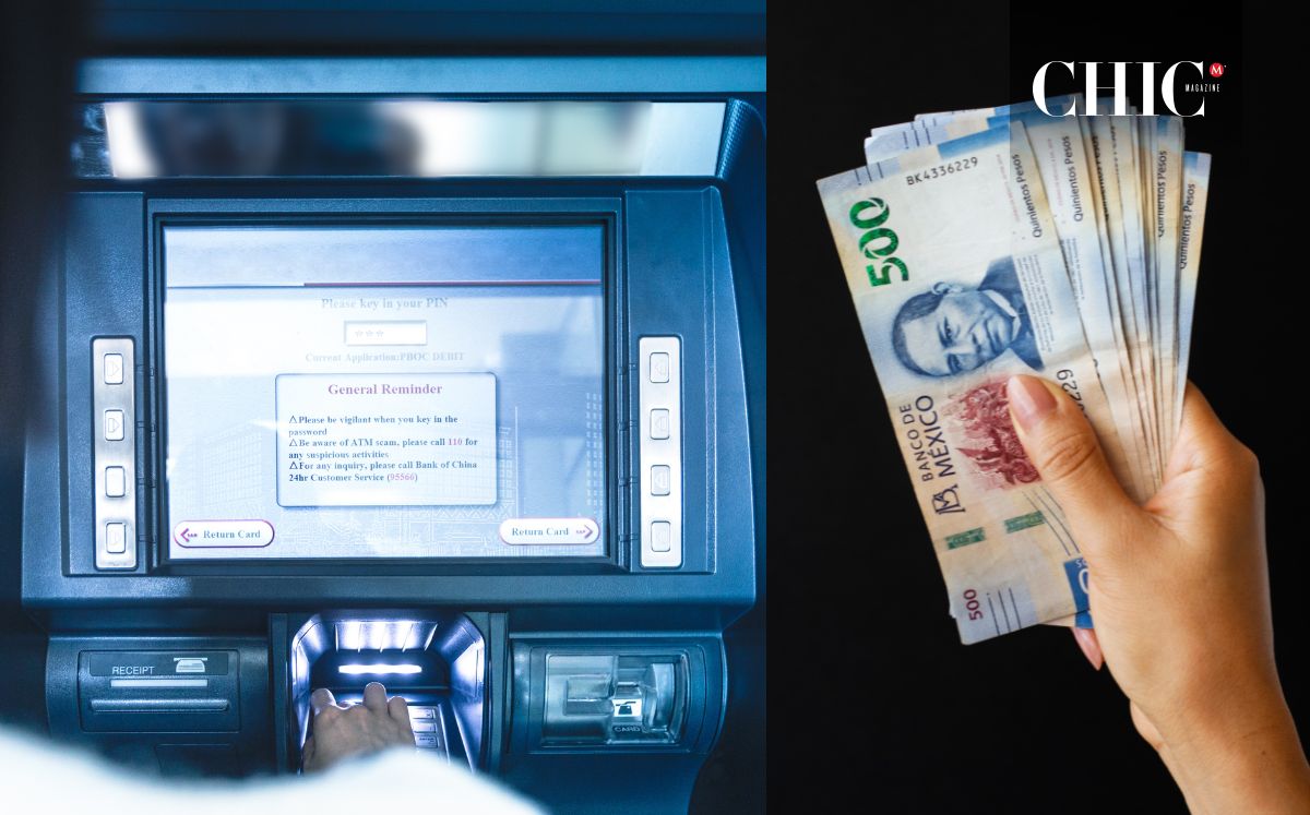 Condusef alerta por retiro de dinero en cajeros automáticos (Freepik)