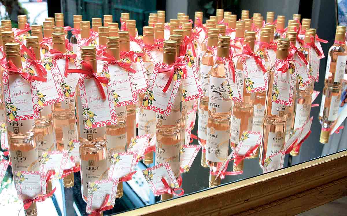 Vino rosado de recuerdo