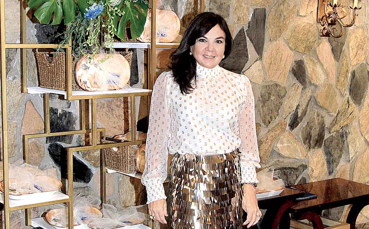 DELIA DE LEÓN nos regaló su mejor sonrisa en el 45 aniversario del Club de Jardines Magnolia