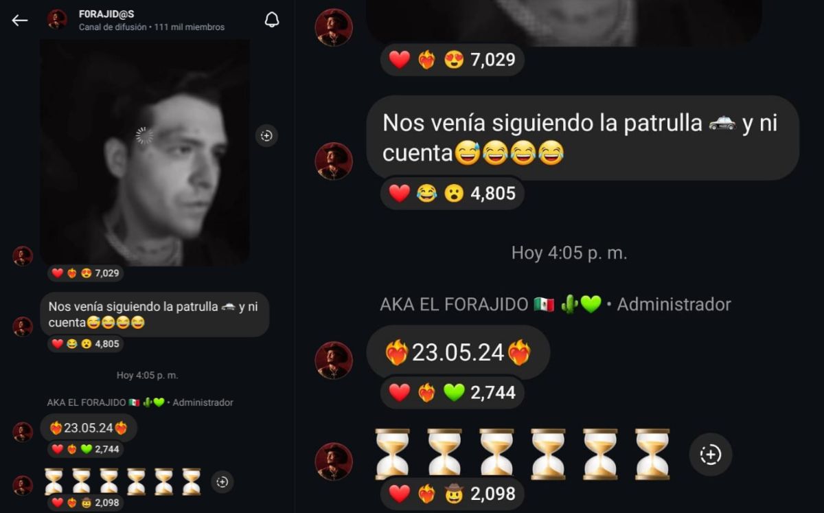 Christian Nodal es perseguido por una patrulla; ¿qué hizo? (Instagram)