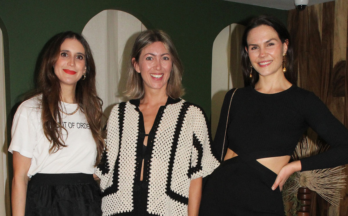 Jimena Amaya, Daniela Caballero y Clara Ramírez