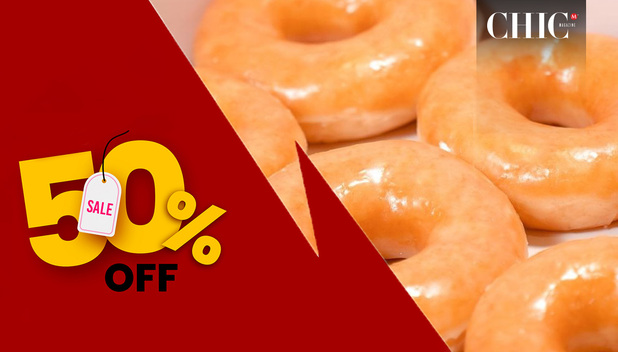 Krispy Kreme remata sus donas en abril por esta increíble razón (Instagram/Freepik)