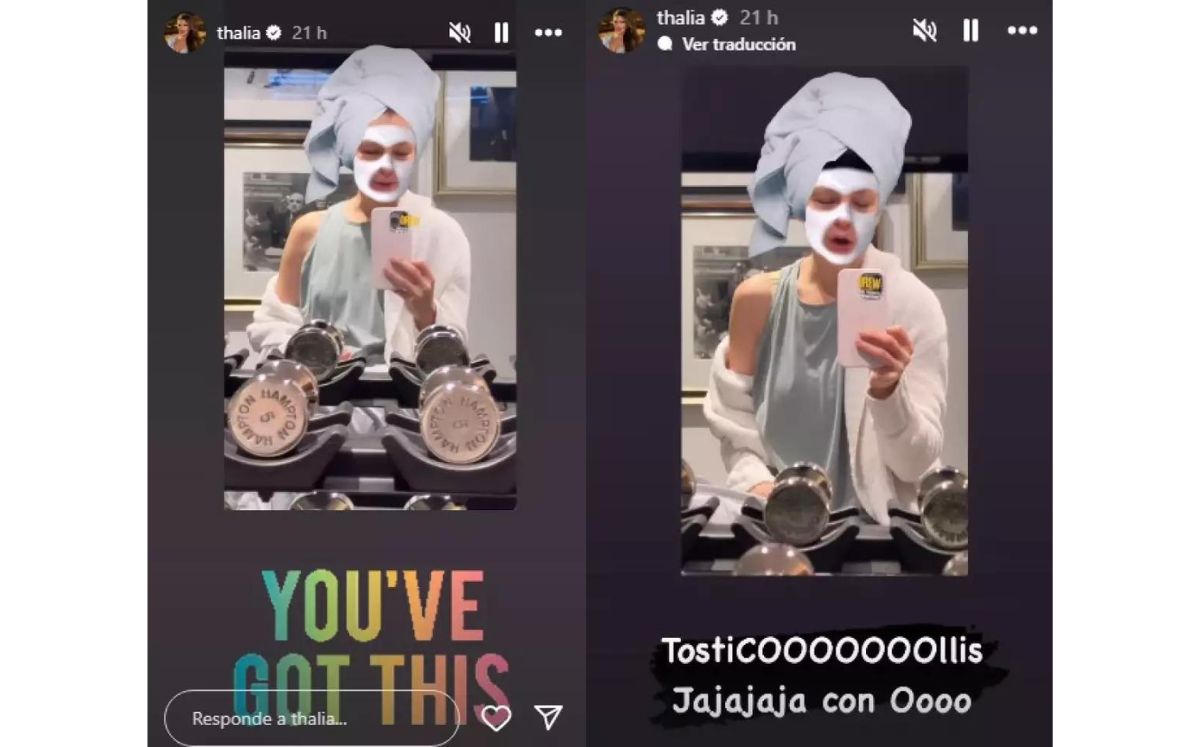 Thalía alerta a sus seguidores por su estado de salud; ¿qué le pasó? (Instagram)