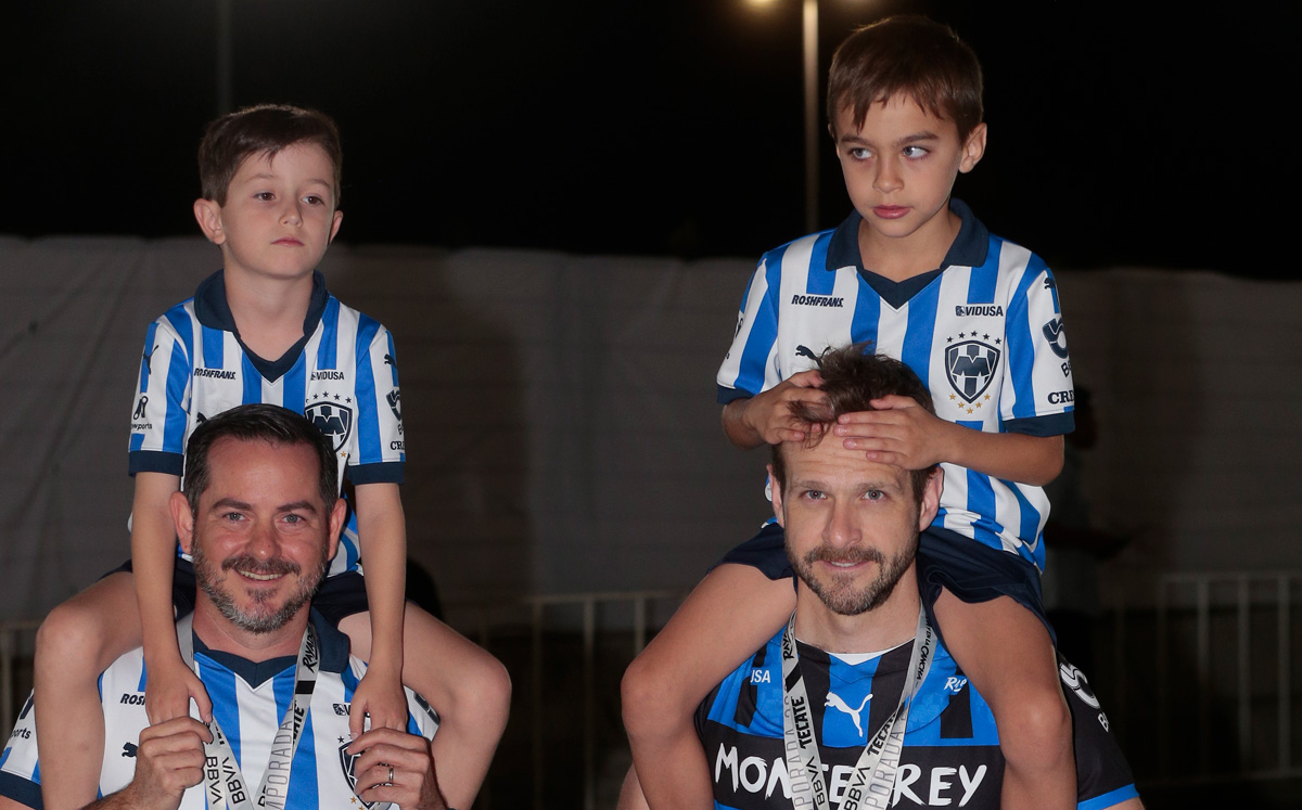 Beto Erhard, Beto Erhard, Andrés Elizondo y Andrés Elizondo / Foto: Daniel Saldívar