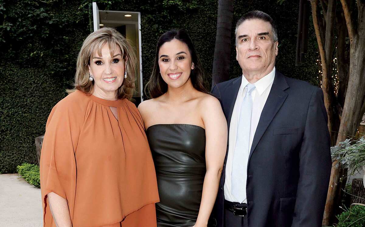 Betty Santos de Domene, Roberta Domene y Juan Domene