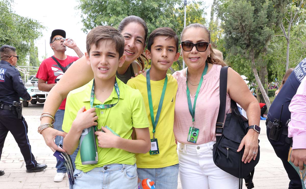 Diego, Ana, Alejandro y Ana Laura