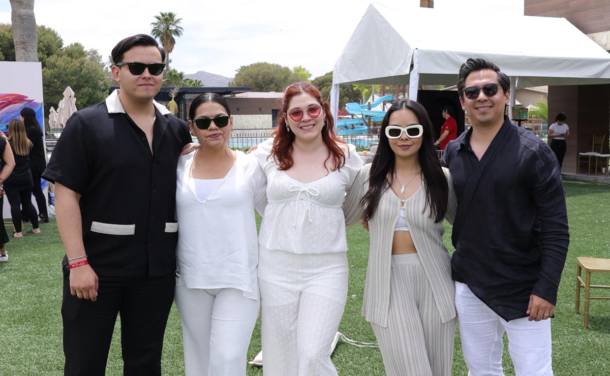 Diego, Estela, Karla, Ana Victoria y Alex