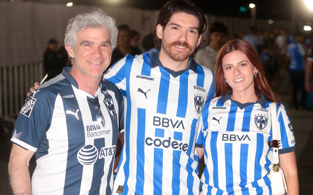 Edelmiro Cantú, José Antonio Cantú y Melissa Johnson / Foto: Daniel Saldívar