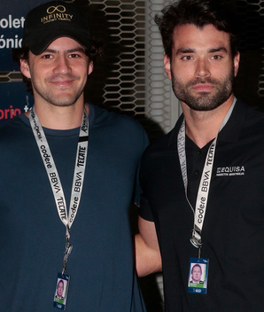 Fede Hinojosa y Adrián Sheridan / Foto: Daniel Saldívar
