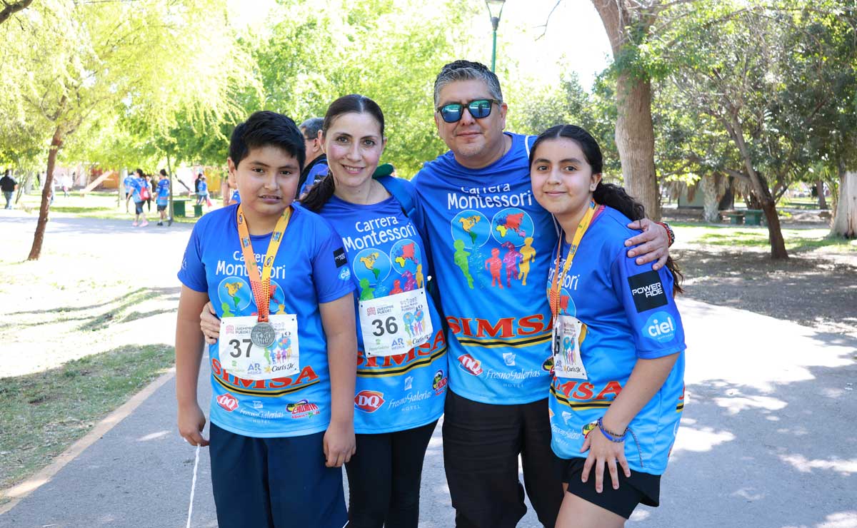Iker, Nadia, Gerardo y Aranza