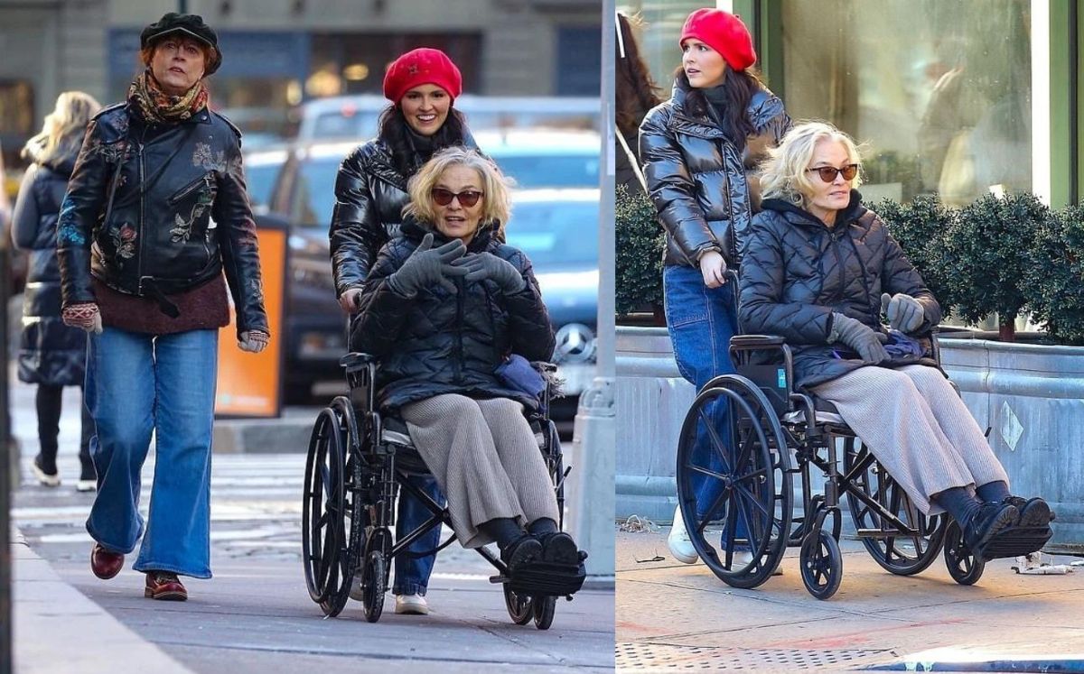 Jessica Lange reaparece en silla de ruedas; ¿qué le pasó? (X)