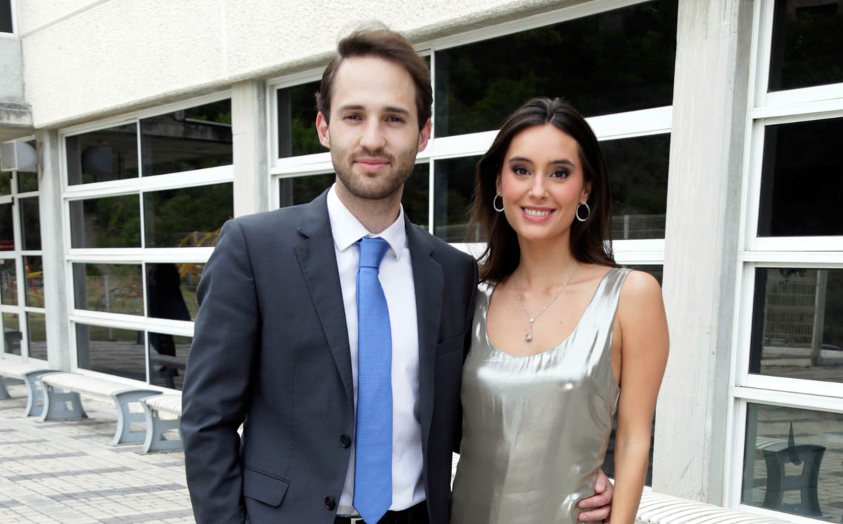 Juan Pablo Farías y Roberta Lobo