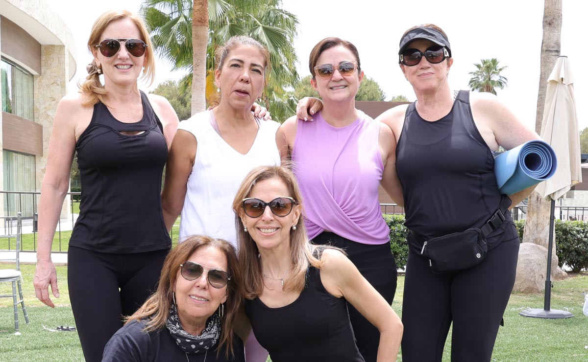 Mapi, Anabel, Rocío, Susana, Lety y Gaby